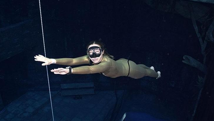 Şahika Ercümen'in hedefi; Cumhuriyet'in 100. yılında 100 metreden derine dalmak