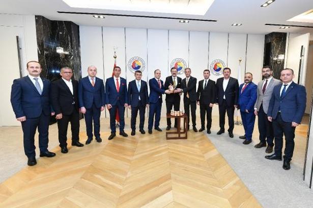 Tokat Ticaret ve Sanayi Odası'ndan Hisarcıklıoğlu’na ziyaret