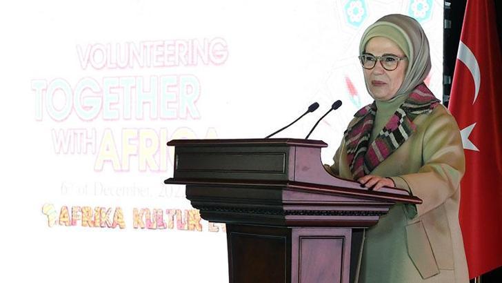 Emine Erdoğan, 'Afrika Evi' programına katıldı