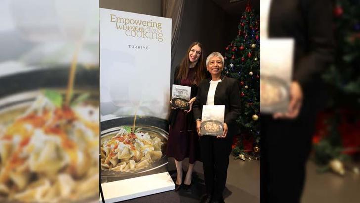 Türkiye'den 59 kadının yemek tarifi BM bünyesinde kitaplaştırıldı