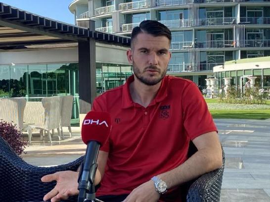 (ÖZEL) Sivassporlu Robin Yalçın: Alt sıralarda olmak bize yakışmıyor