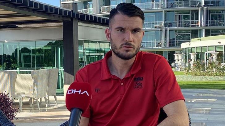 Sivassporlu Robin Yalçın: Alt sıralarda olmak bize yakışmıyor