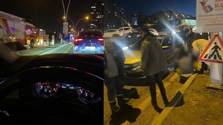 Ankara'da otomobillerden birinin çarpıp, diğerinin de üzerinden geçtiği çocuk öldü
