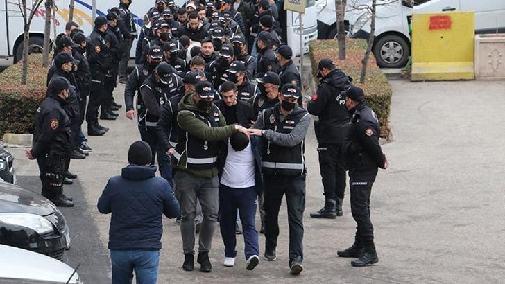 Eskişehir’de 'Silindir' operasyonu şüphelileri adliyede