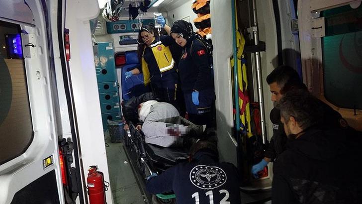 Tartışıp, karnından bıçakladı; bekçilerce yakalandı