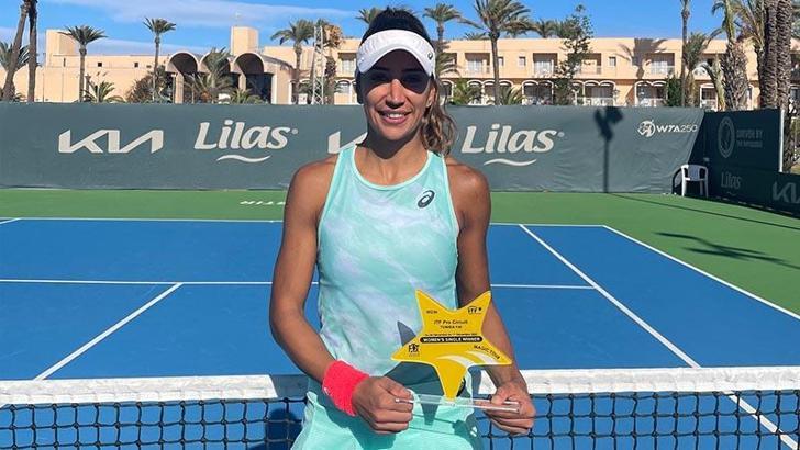 Milli tenisçi Çağla Büyükakçay, Tunus’ta şampiyon oldu