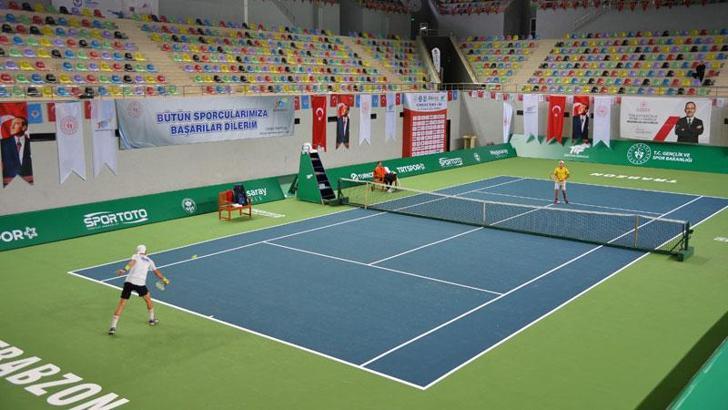 Türkiye Tenis Ligi final müsabakaları, Trabzon'da başladı
