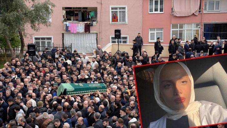 Beyoğlu'nda polisin silahından çıkan kurşunla ölen Zuhal Ebrar Yıldız toprağa verildi