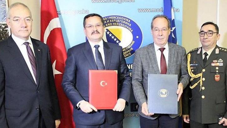 ASFAT ile Bosna Hersek Silahlı Kuvvetleri arasında sözleşme imzalandı