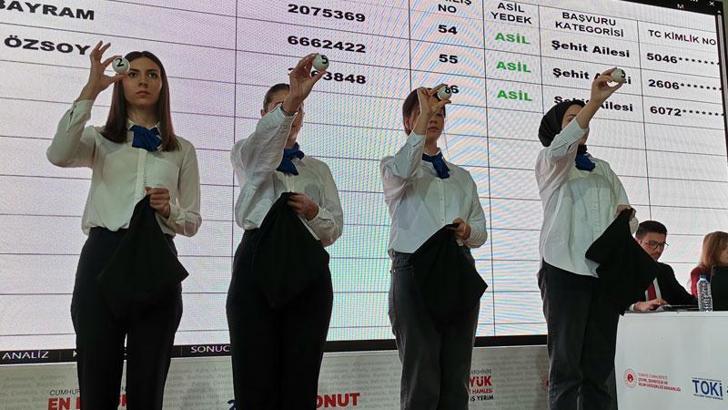 Ordu’da 'İlk Evim, İlk İş Yerim' projesinde 1611 konutun kurası çekildi