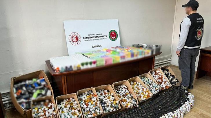 Sirkeci'de kaçak elektronik sigara operasyonu