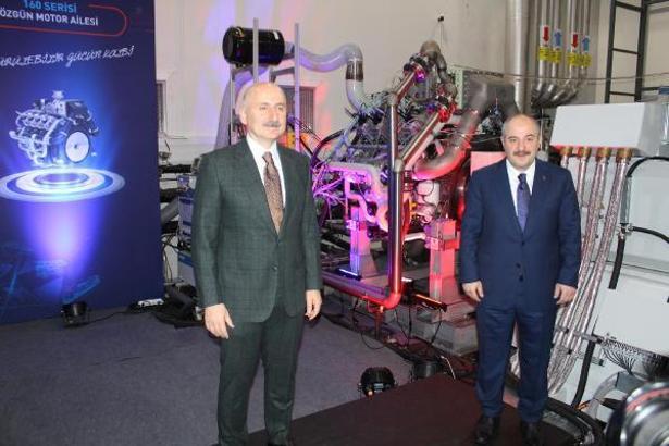 Türkiye'nin raylı sistemler için tasarlanan yerli motoru çalıştırıldı