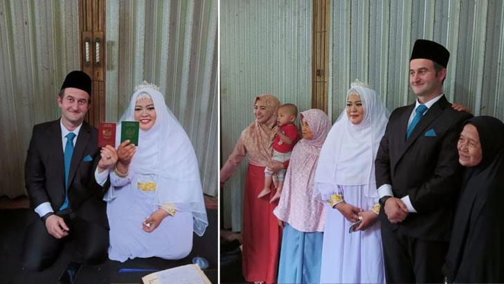 Gölcük’e Endonezyalı gelin