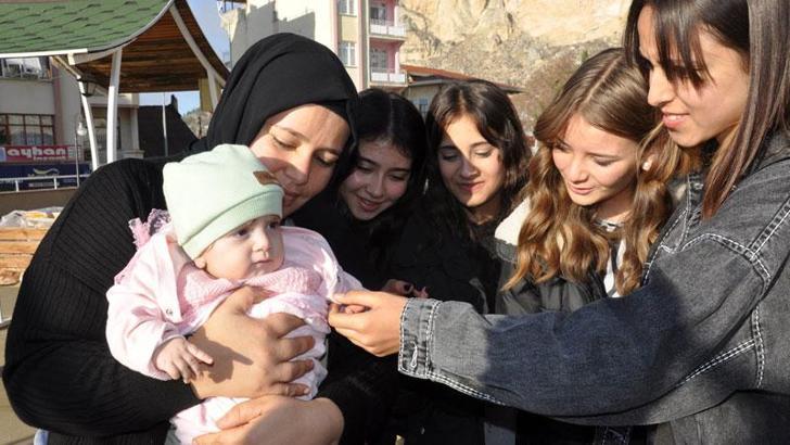 Ermenek, SMA hastası Ayşe bebek için seferber oldu