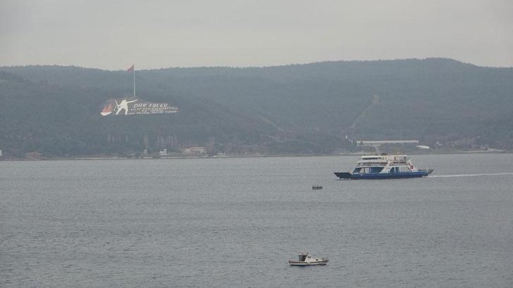 Bozcaada ve Gökçeada'ya feribot seferleri iptal