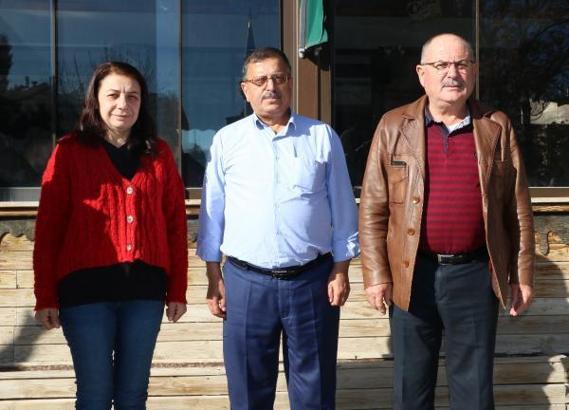 Kacır ve Takımcı'dan Toptaş'a ziyaret