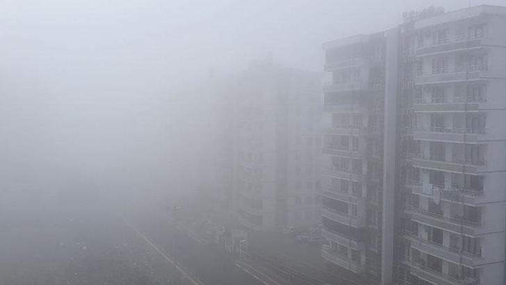 Diyarbakır'da uçak seferlerine 'sis' engeli