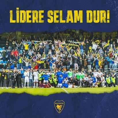 Bucaspor 1928'de liderlik coşkusu