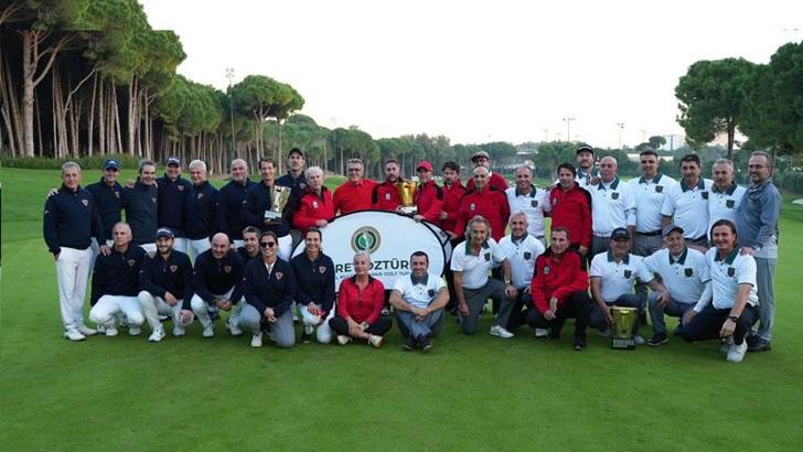 Fikret Öztürk Kulüplerarası Golf Turnuvası'nda Kemer Country şampiyon oldu