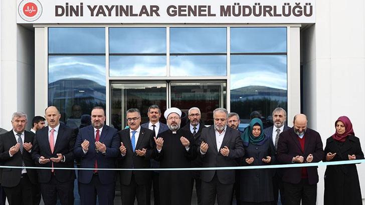 Dini Yayınlar Genel Müdürlüğü'nün hizmet binası açıldı
