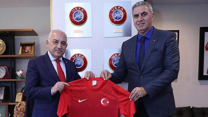 GESF Başkanı Yıldırım'dan, TFF Başkanı Büyükekşi'ye ziyaret