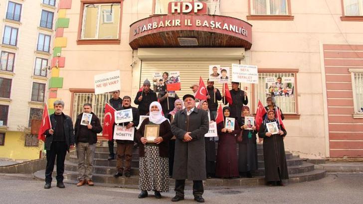 Diyarbakır'da evlat nöbetindeki aile sayısı 346'ya çıktı