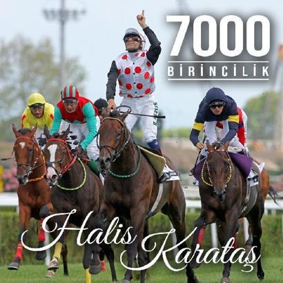 Halis Karataş 7 bininci yarışını kazandı