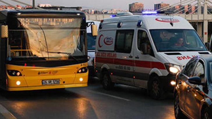 D-100'de ambulansa yol vermeyen sürücü yakalandı