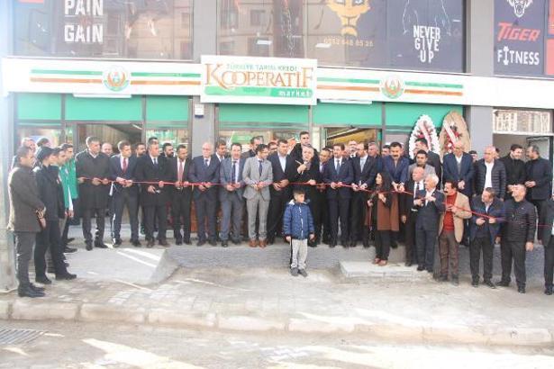 Türkiye Tarım Kredi Kooperatifi Şırnak’ta ilk marketini açtı