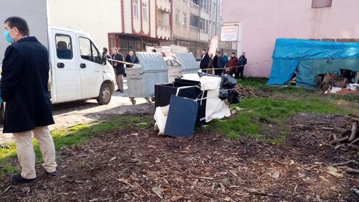 Boş arazideki ahşap dolaptan erkek cesedi çıktı; 1 gözaltı