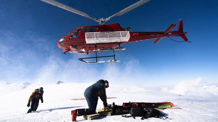 Kaçkarlarda 'heliski' heyecanı başlıyor