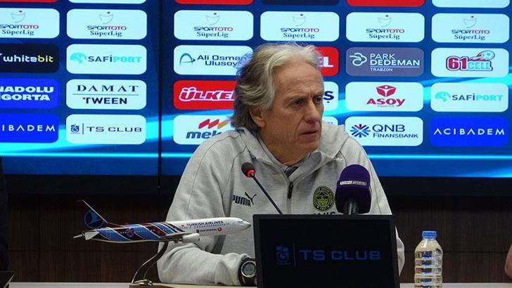 Jorge Jesus: Aldığımız mağlubiyetler 1 kişi eksik iken oldu