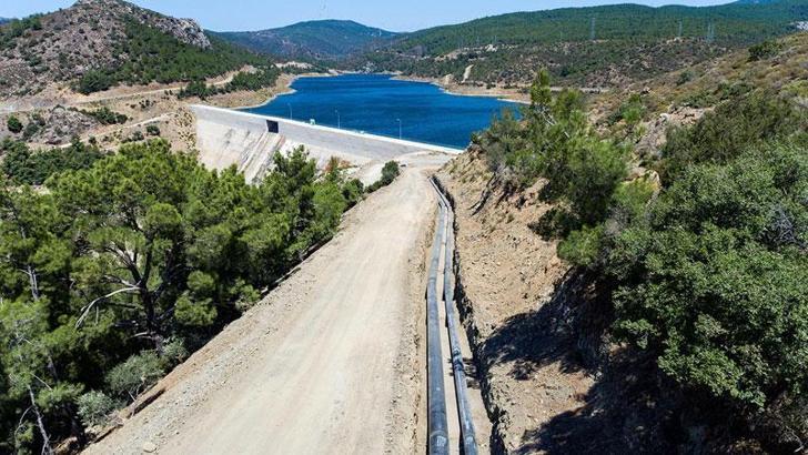 Karareis ve Salman barajlarının isale hattı çalışmaları tamamlandı