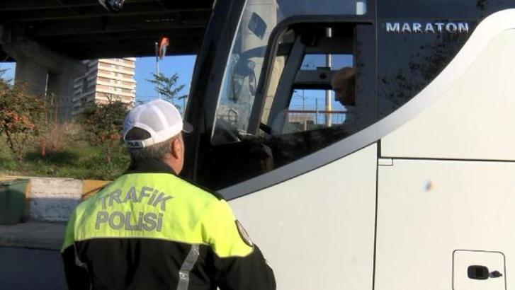 15 Temmuz Demokrasi Otogarı'nda otobüs denetimi