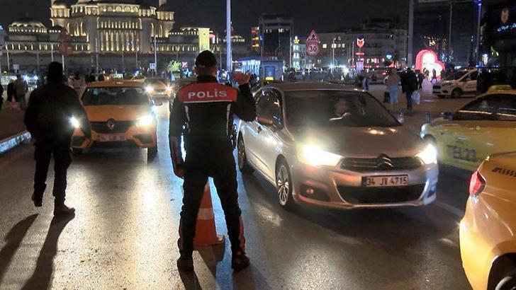 Fatih ve Beyoğlu'nda huzur denetimi yapıldı