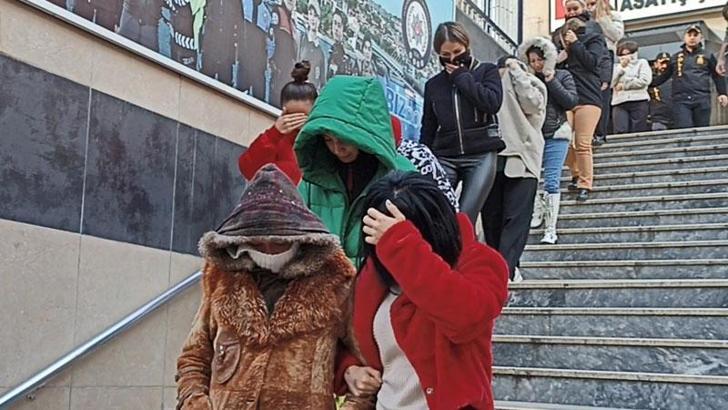 İstanbul'da fuhuÅŸ operasyonunda 57 gözaltı