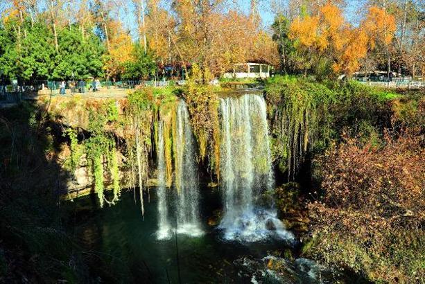 Düden Şelalesi'ne 1 yılda 1 milyon ziyaret