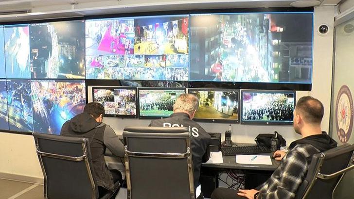 İstanbul 2023 yılına girerken 10 bin kamera ile izleniyor