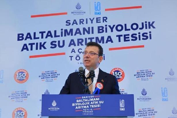 İmamoğlu Baltalimanı Biyolojik Atık Su Arıtma Tesisi açılışına katıldı