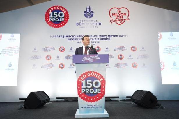 Kabataş-Mecidiyeköy Metro Hattı Fulya ve Yıldız istasyonlarının açılışı yapıldı