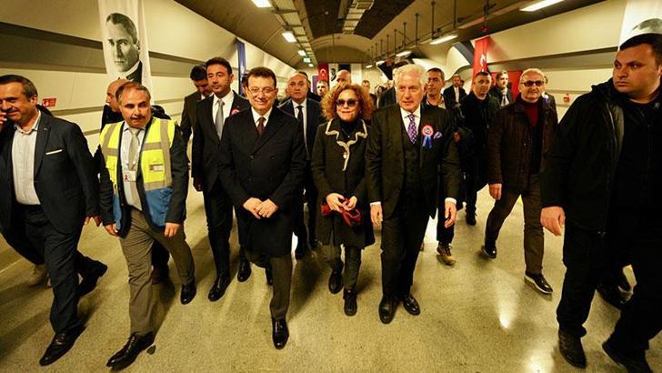 Kabataş-Mecidiyeköy Metro Hattı Fulya ve Yıldız istasyonlarının açılışı yapıldı