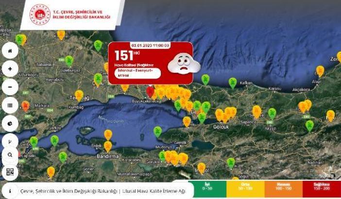 İstanbul’da hava kirliliği alarmı; bu ilçelerde pencere bile açmayın