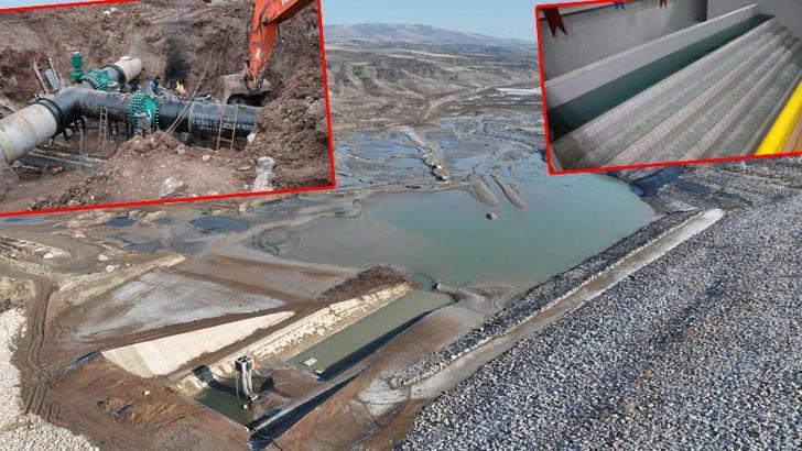 14 kilometrelik isale hattı çekildi, Sivas'ın su sorunu çözüldü