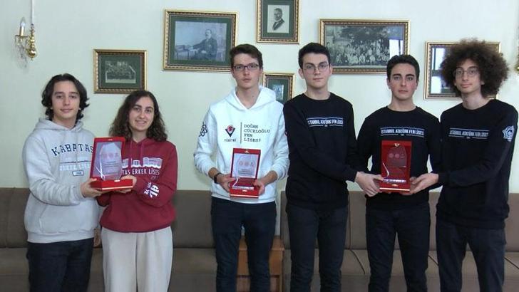 'Matematik Seferberliği' için yapılan yarışmada ödül alan öğrenciler konuştu