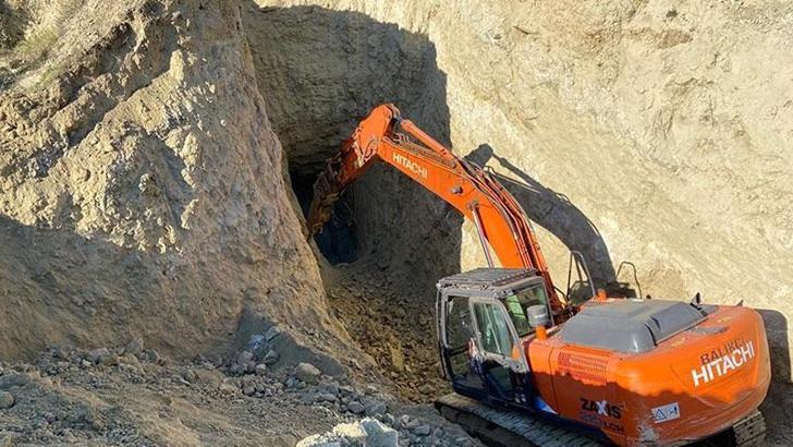 Aynı tümülüste 2'nci kez kaçak kazı yaparken yakalandılar