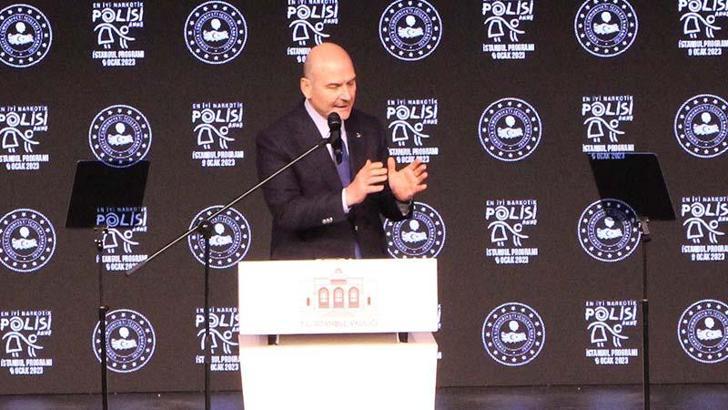 Süleyman Soylu: Polisimiz uyuşturucu satıcılarının ayaklarını kırsın