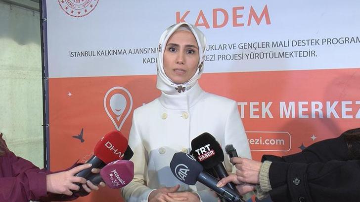 Sümeyye Erdoğan Bayraktar: Çok çeşitli hizmetlerle kadınlarımıza destek olduğumuz bir merkez