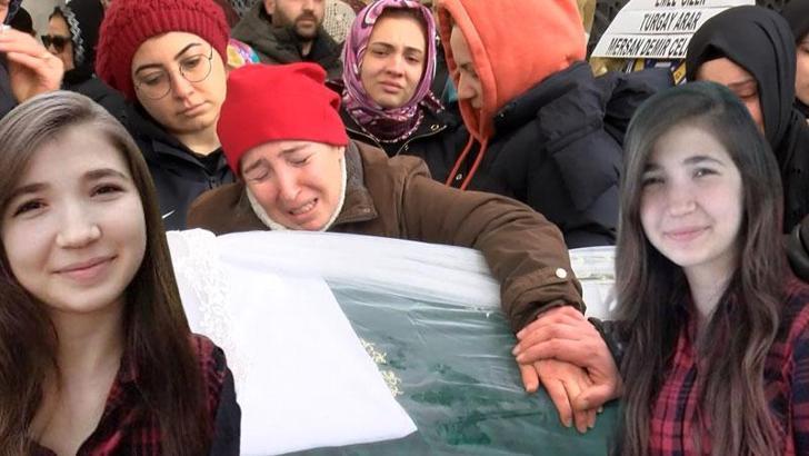 Öldürülen Dilara Gültay, tabutuna sarılı duvağıyla son yolculuğuna uğurlandı