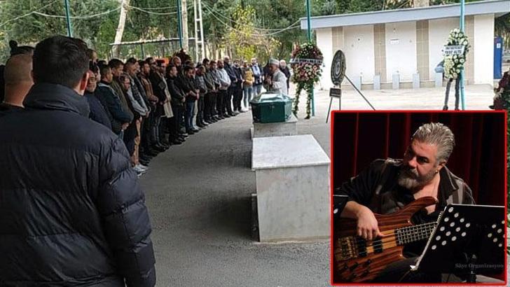 Müzisyen Hakan Yelbiz, toprağa verildi