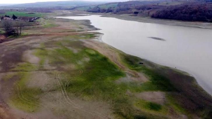 Bıyıkali Göleti kuruma noktasına geldi
